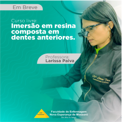Em Breve: Curso Livre de Imersão em Resina Composta!