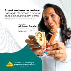 Inscrições abertas para o curso Expert em Furos de Orelhas