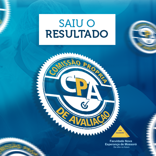 APRESENTAÇÃO – RESULTADOS DE CPA
