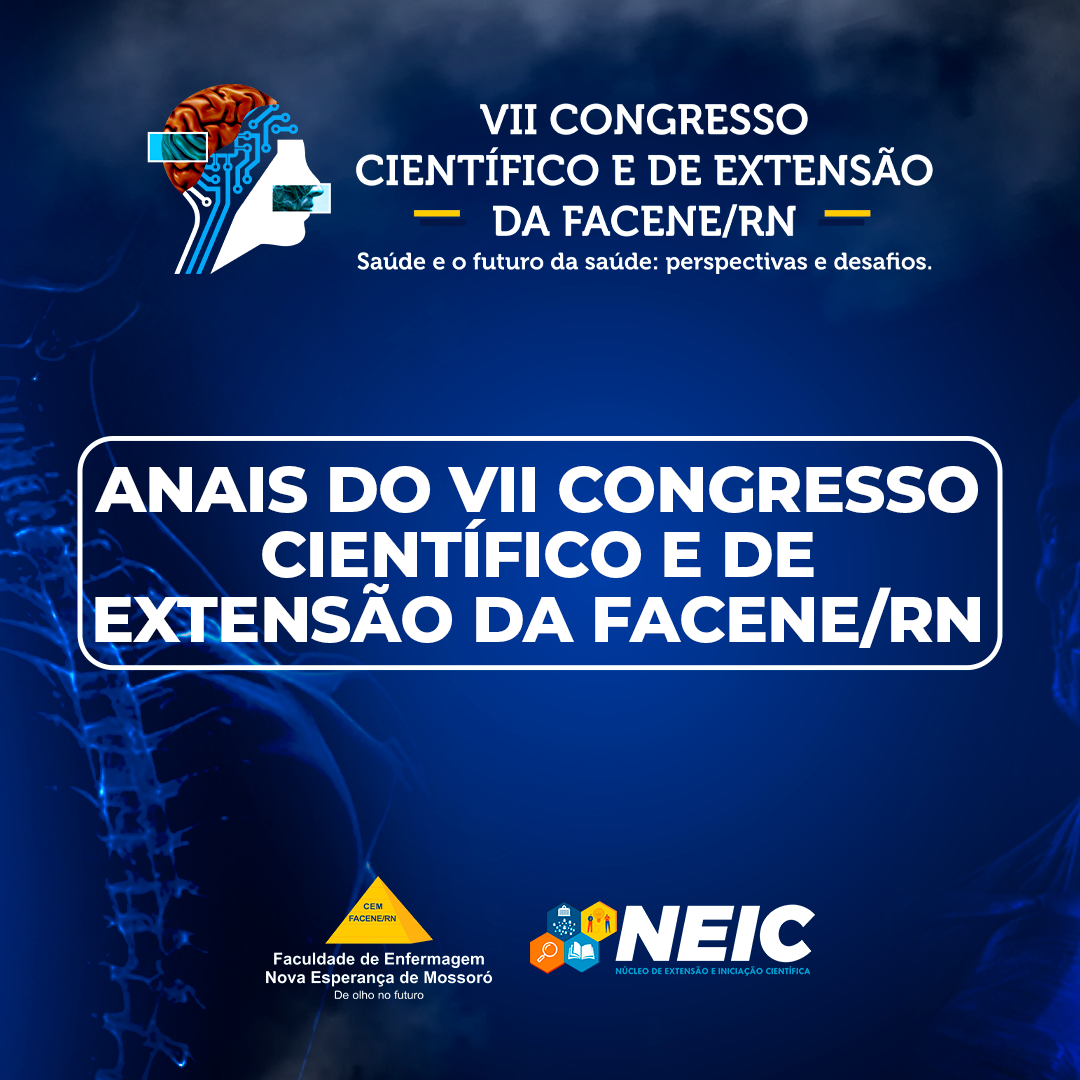 ATENÇÃO COMUNIDADE ACADÊMICA!!! Acaba de ser publicado os Anais do VII Congresso Científico e de extensão da FACENE/RN.