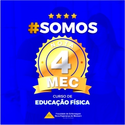 CURSO DE EDUCAÇÃO FÍSICA RECEBE NOTA NO MEC