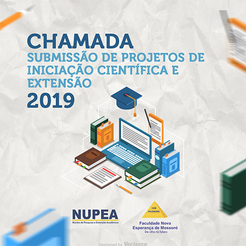 CHAMADA PARA SUBMISSÃO DE PROJETOS DE INICIAÇÃO CIENTÍFICA E DE EXTENSÃO