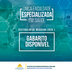 COMVEST MOSSORÓ – PROCESSO SELETIVO 2020.1