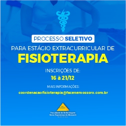 Processo seletivo para estágio extracurricular de Fisioterapia