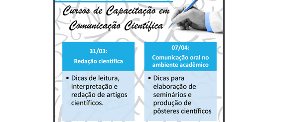 Cursos de capacitação, para toda comunidade.