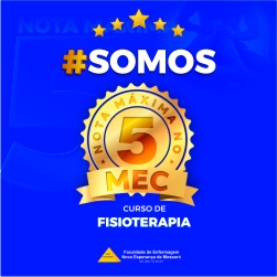 CURSO DE FISIOTERAPIA RECEBE NOTA MÁXIMA NO MEC