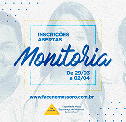 EDITAL Nº 11/2019 – SELEÇÃO PARA MONITORIA ACADÊMICA