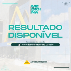 RESULTADO GERAL VESTIBULAR 2023.2 MEDICINA FACENE/RN