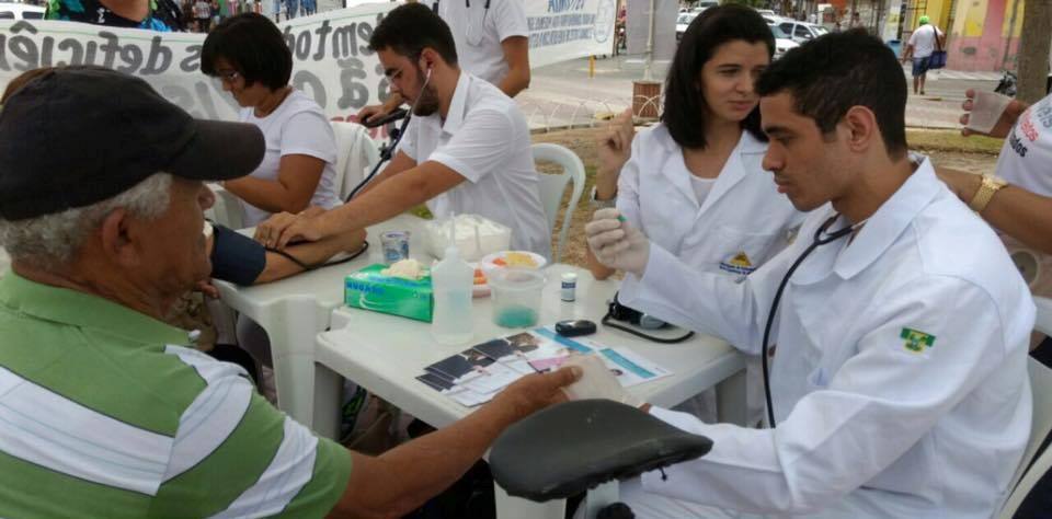 AÇÃO EM PARCERIA COM O HOSPITAL DA POLÍCIA E COM A ASSOCIAÇÃO DOS OSTOMIZADOS