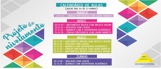 Projeto de Nivelamento Aberto ao público!