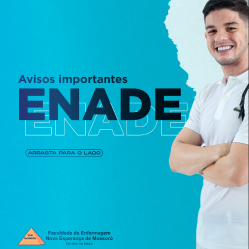 Aviso importante sobre o ENADE!