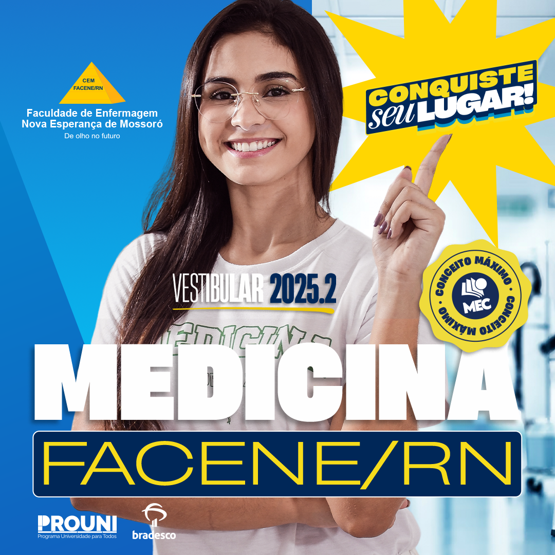 INSCRIÇÕES ABERTAS PARA O VESTIBULAR TRADICIONAL DE MEDICINA 2025.2