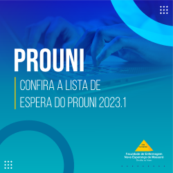 Aprovados na lista de espera ProUni 2023.1