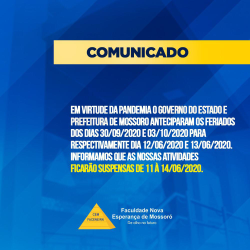COMUNICADO