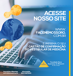 DISPONÍVEL CARTÃO DE CONFIRMAÇÃO DO VESTIBULAR DE MEDICINA FACENE/RN