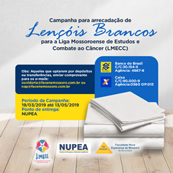 CAMPANHA PARA ARRECADAÇÃO DE LENÇÓIS BRANCOS