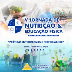 V – Jornada de Nutrição e Educação Física da FACENE/RN