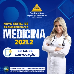 EDITAL REFERENTE À PRIMEIRA CHAMADA DO PROCESSO SELETIVO PARA TRANSFERÊNCIA E INGRESSO DE GRADUADOS 2021.2 – EDITAL Nº 24/2021