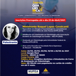 IMERSÃO QUALIFICA: CURSO EXAMES COMPLEMENTARES E SUAS APLICAÇÕES NA ODONTOLOGIA.