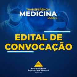 EDITAL REFERENTE À QUARTA CHAMADA DO PROCESSO SELETIVO PARA TRANSFERÊNCIA E INGRESSO DE GRADUADOS 2022.1 – EDITAL Nº 31/2021